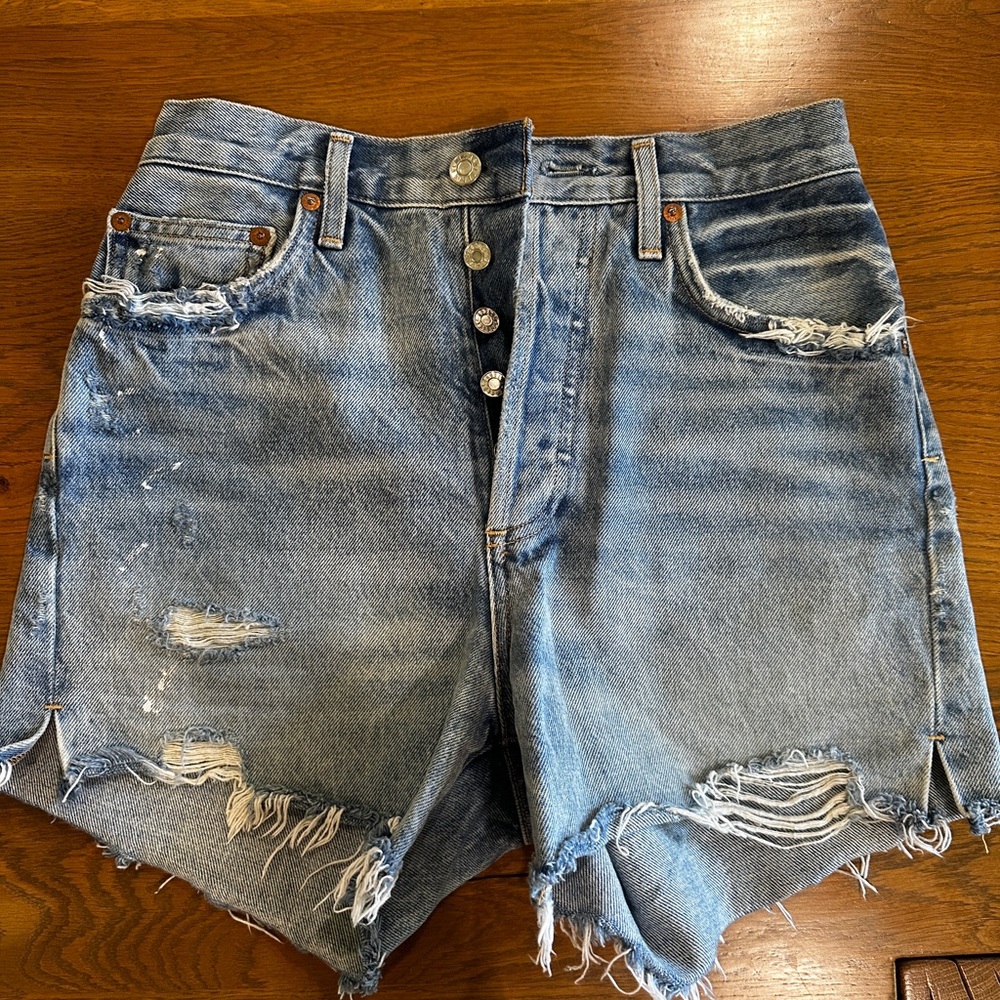 AGOLDE Parker Jean short, cut off